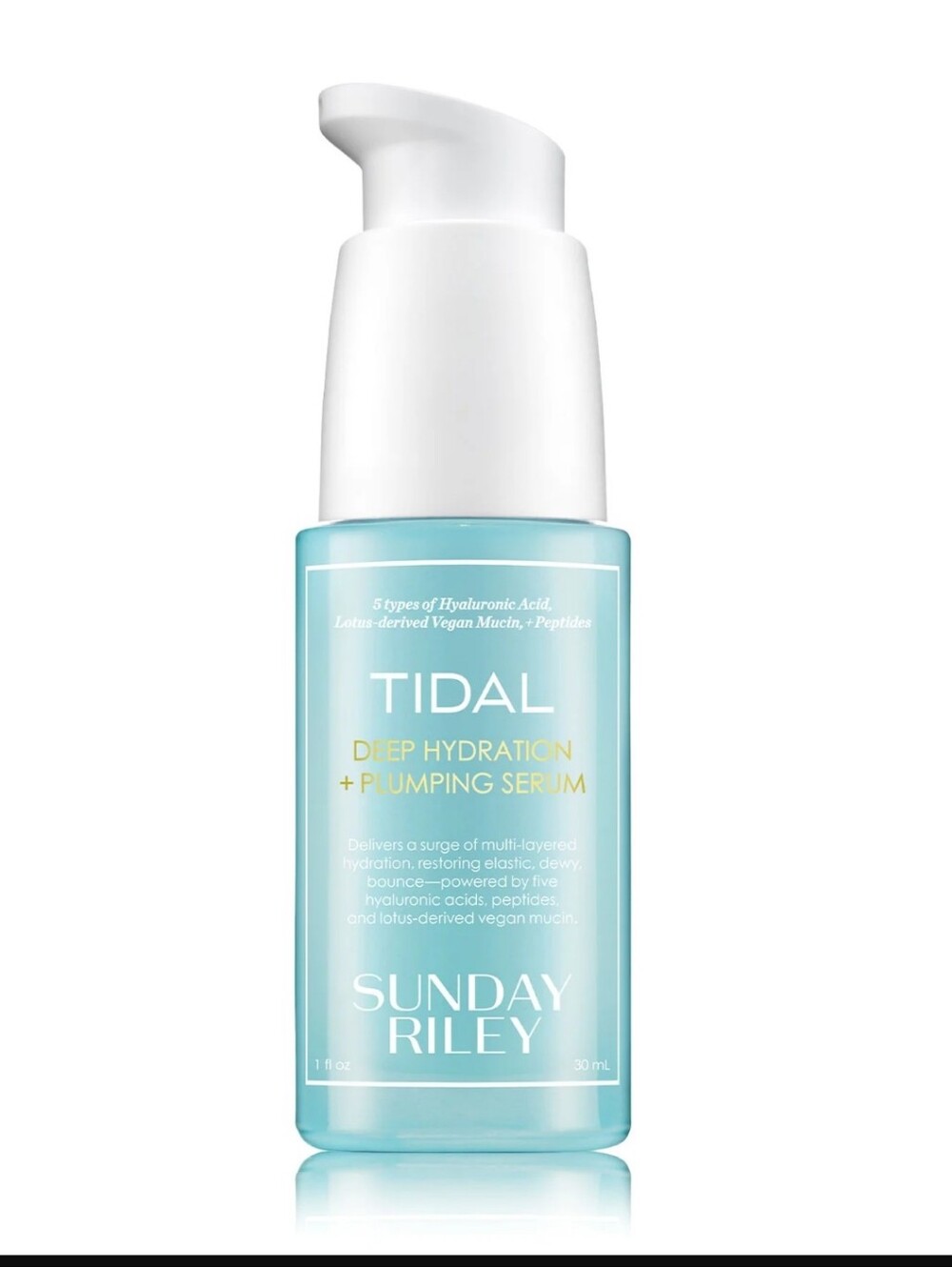 Sunday Riley Tidal Deep Hydration + Plumping Serum NWOB